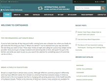 Tablet Screenshot of cortigianos.com